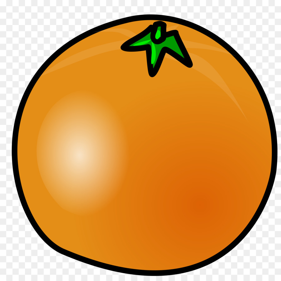 Il mandarino, il Limone Clip art - arancione
