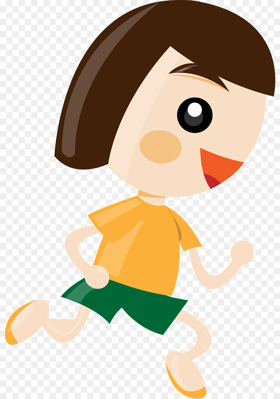 Running Computer, Icone clipart - jogging