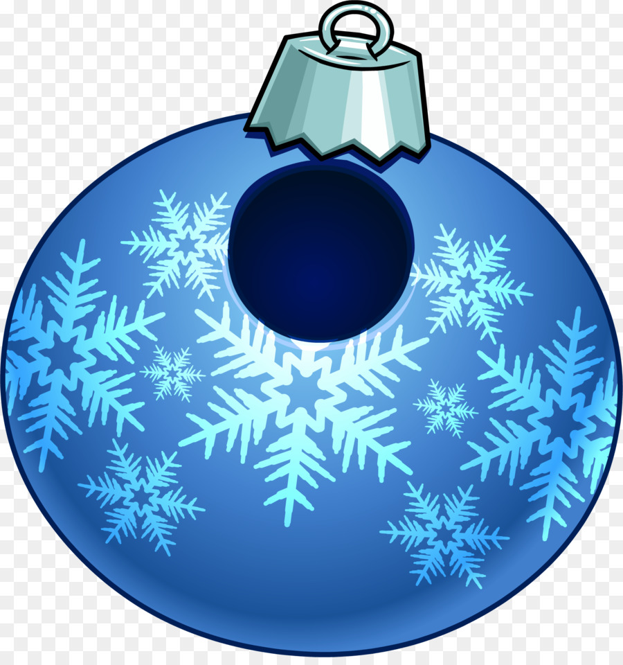 Club Penguin Entertainment Inc Christmas ornament Weihnachten Dekoration - Schneeflocke