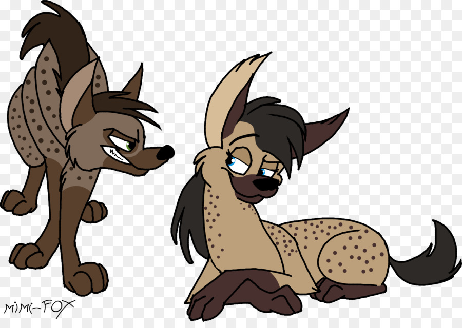 Hyena Canidae Fox Fleischfresser grauer Wolf - Hyäne