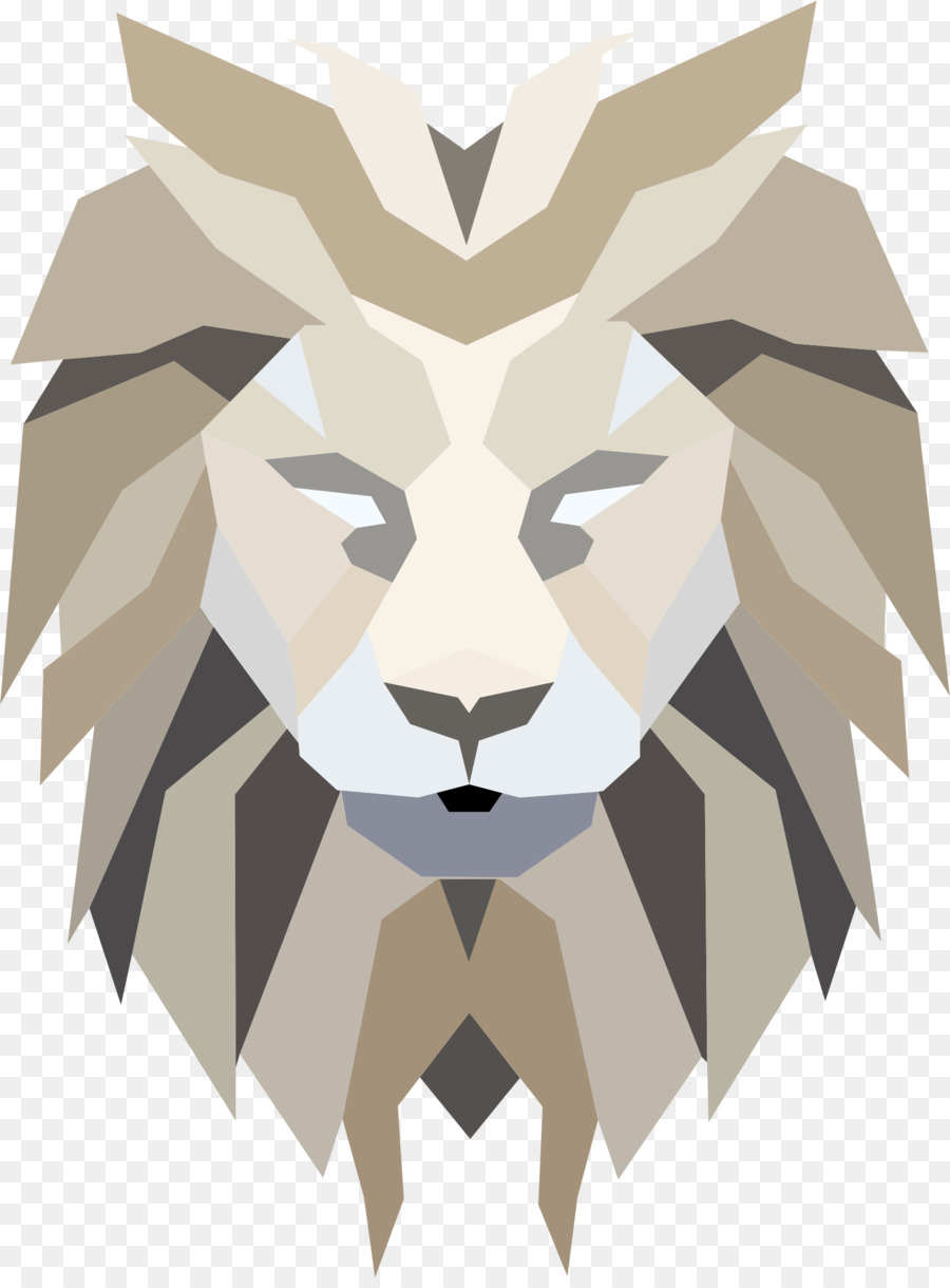Leone Felidae Clip art - leone affrontare