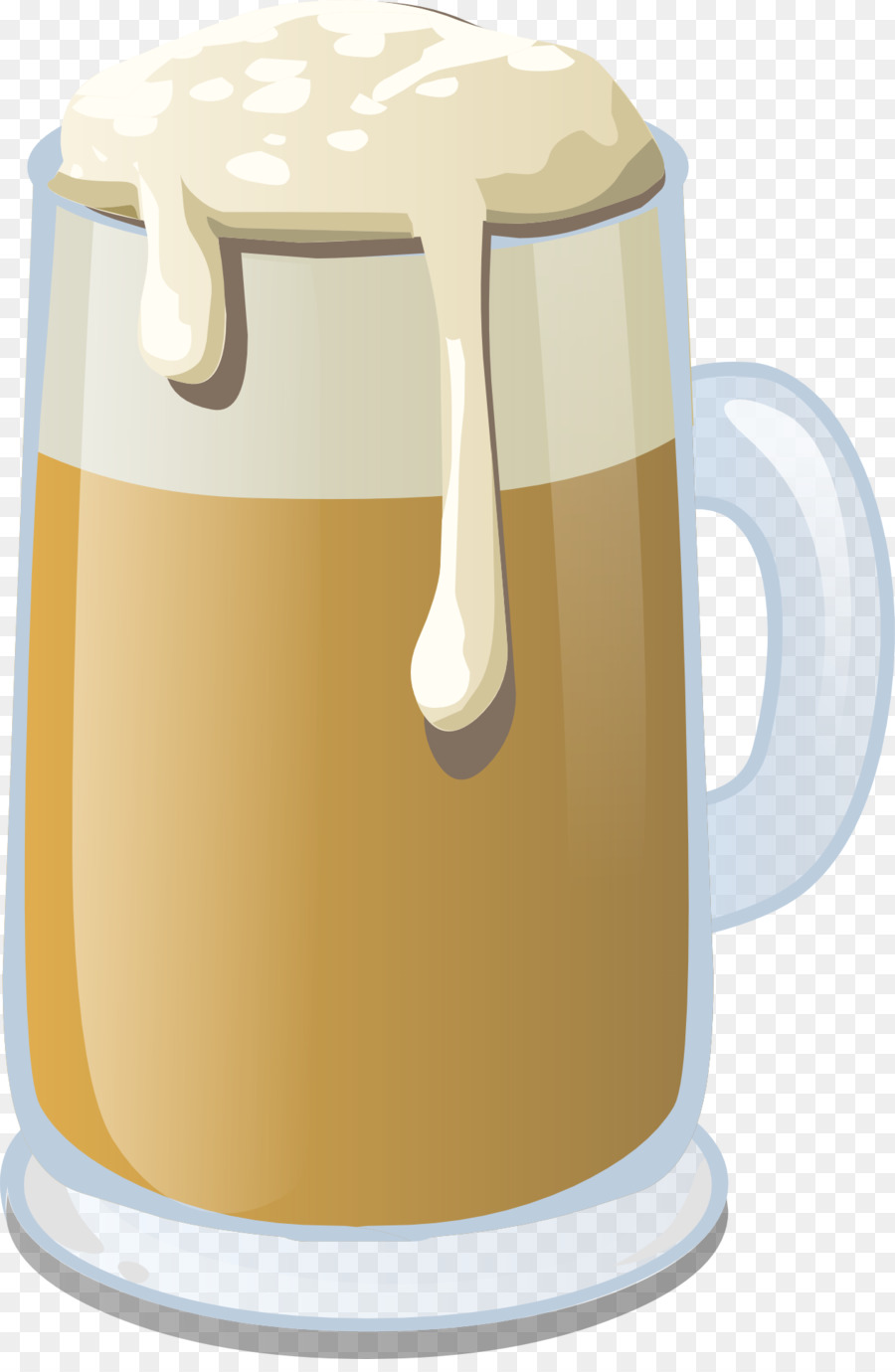 Bicchieri di birra Pale ale di Clip art - bicchiere da birra