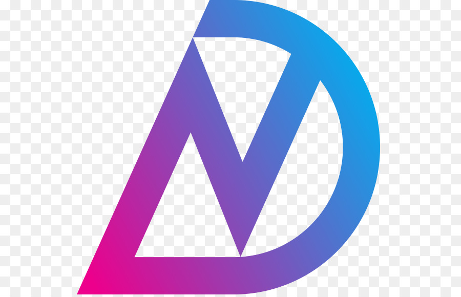 Blaues Dreieck-Logo Marke Circle - Demnächst