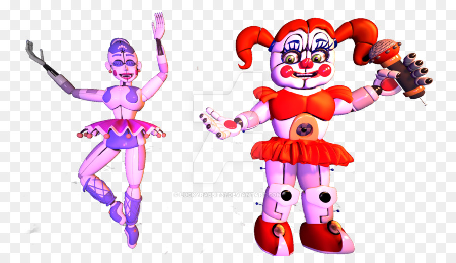 Cinque Notti al Freddy: Sorella Posizione Infantile Animatronics - circo