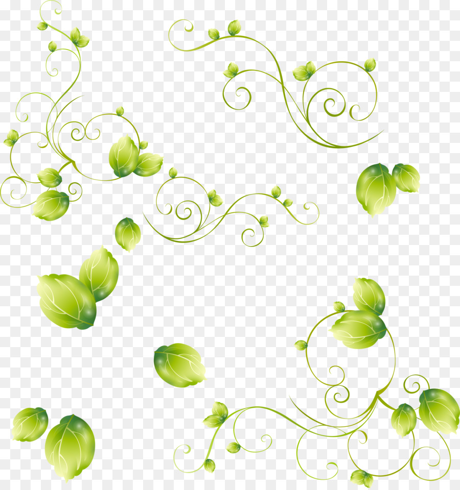 Foglia Verde Clip art - foglie verdi