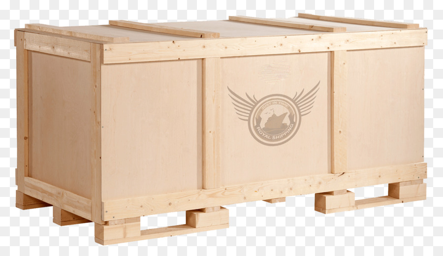 Holzkiste Kiste aus Sperrholz Verpackung und Kennzeichnung - Holz Box
