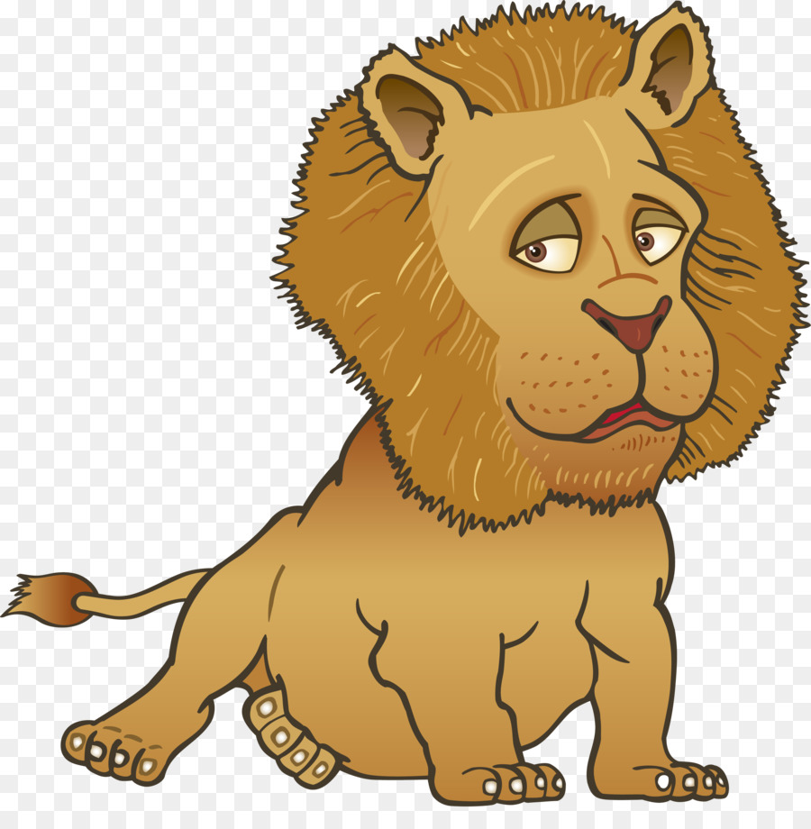 leone - leone cartone animato