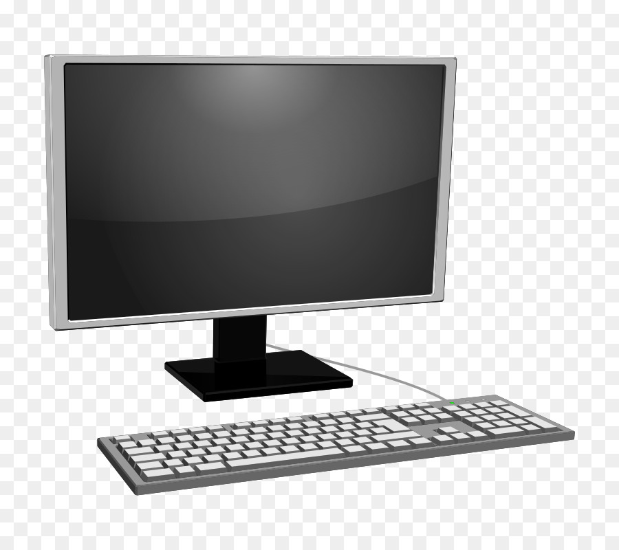 Laptop-Computer-Tastatur-Computer-Monitor-clipart - Monitore