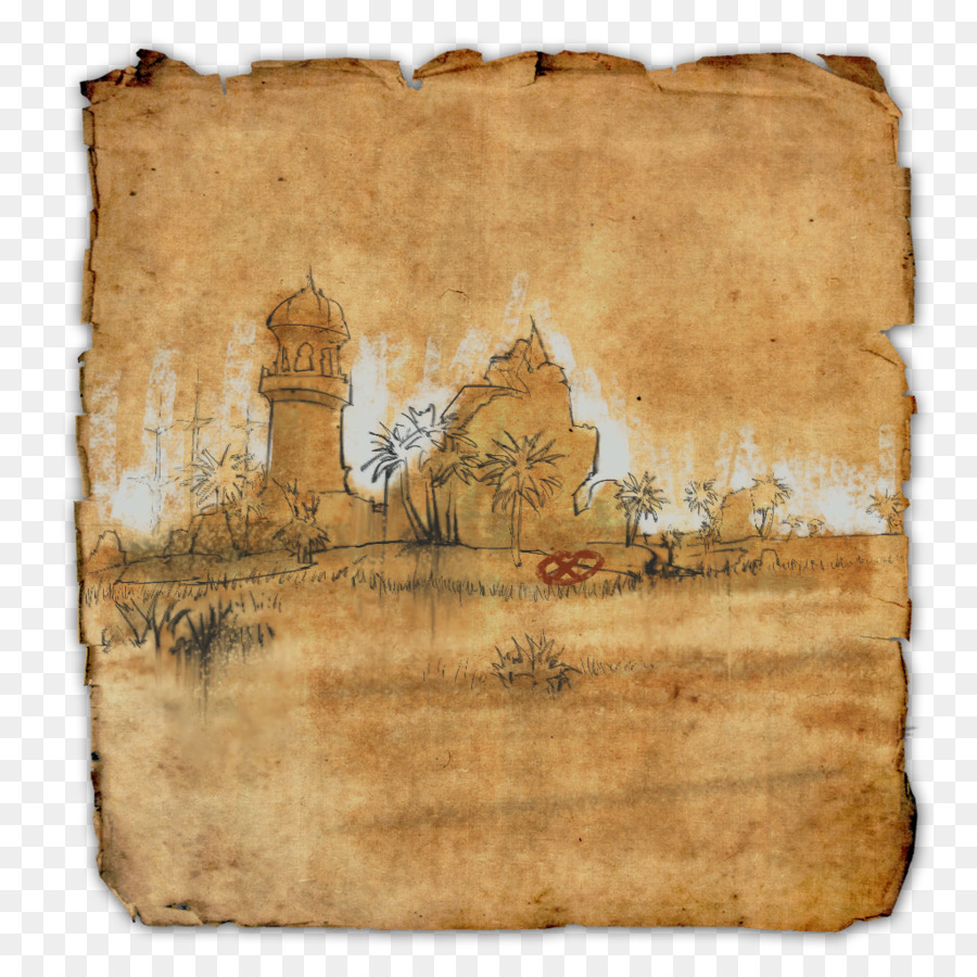 The Elder Scrolls Online-Schatz-Karte, The Elder Scrolls II: Daggerfall - alte Karte