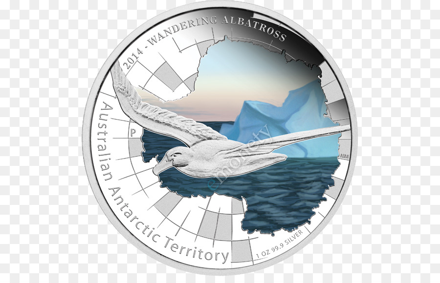 Il Territorio Antartico Australiano Perth Mint Mawson Stazione Di Moneta - albatro
