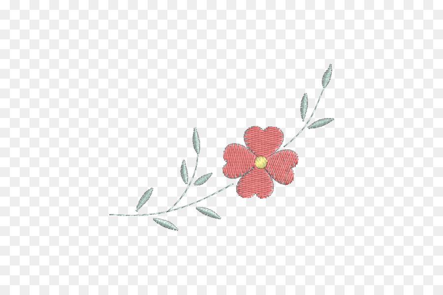 Blume Stickerei-Ornament Petal Pattern - Flor