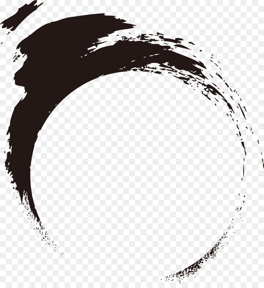 Joensuun Mainospiste Oy Màu Vẽ bức tranh Nghệ thuật Mực bàn chải - vòng tròn