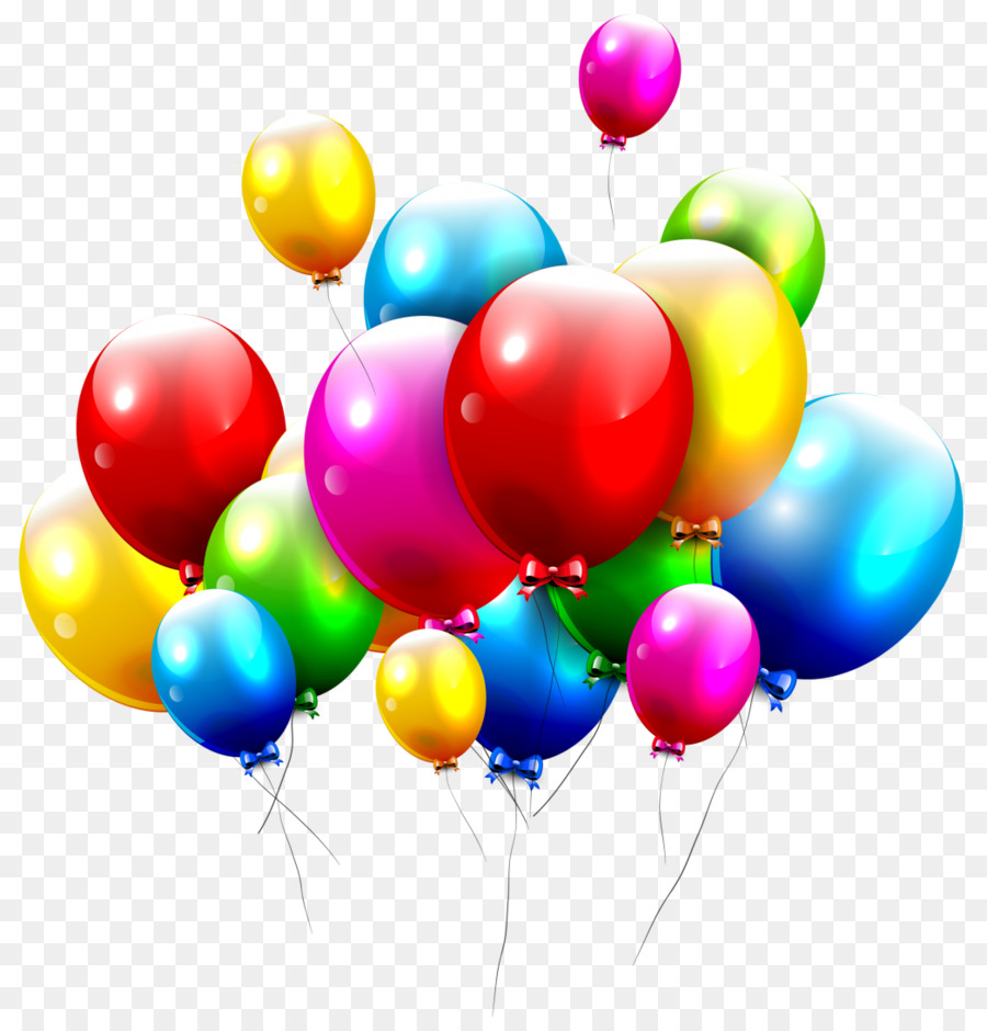 Gruß & Grußkarten Geburtstag Wünschen Ballon E-card - Luftballons
