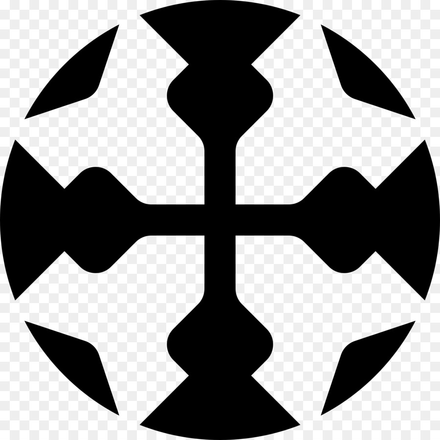 Crosses ở huy hiệu Biểu tượng Clip nghệ thuật - vượt qua