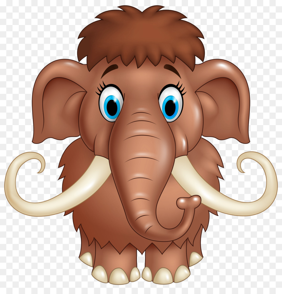Wolliges Mammut Cartoon Clip art - Elch