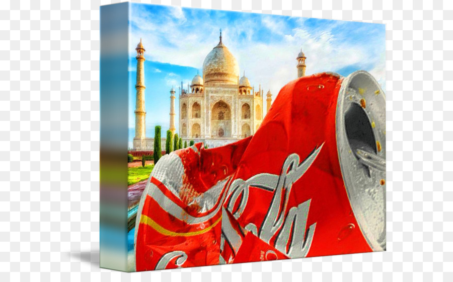 Coca-Cola Art-Getränke Trinken kann - Taj Mahal