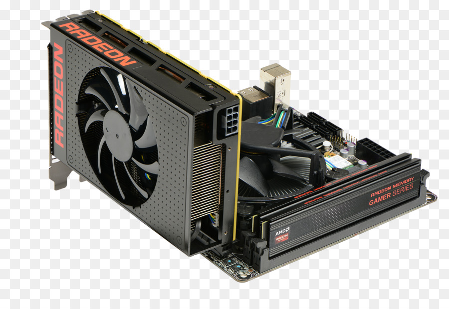 Grafikkarten & Video-Adapter Graphics processing unit AMD-Radeon-Rx-300-Serie High Bandwidth Memory - Saphir