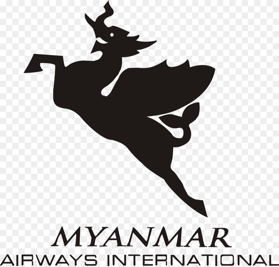 Myanmar Airways International Burma Airline-Logo Von Qatar Airways - ooredoo