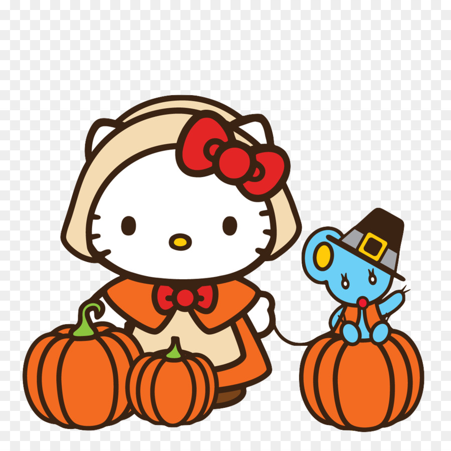 Hello Kitty Thanksgiving-Katze Clip art - Hello Kitty