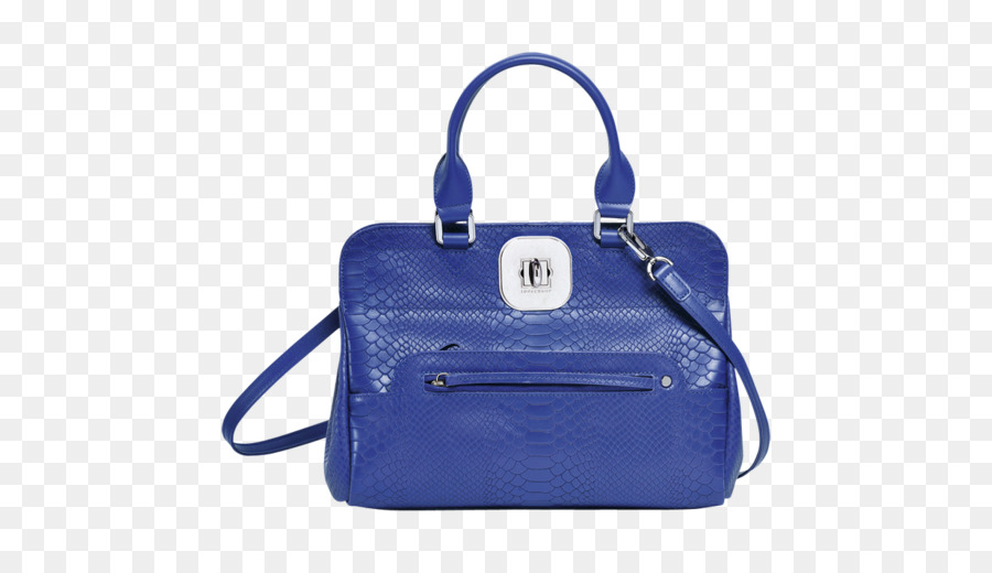 Handtasche Leder Longchamp Blau - Frauen Tasche