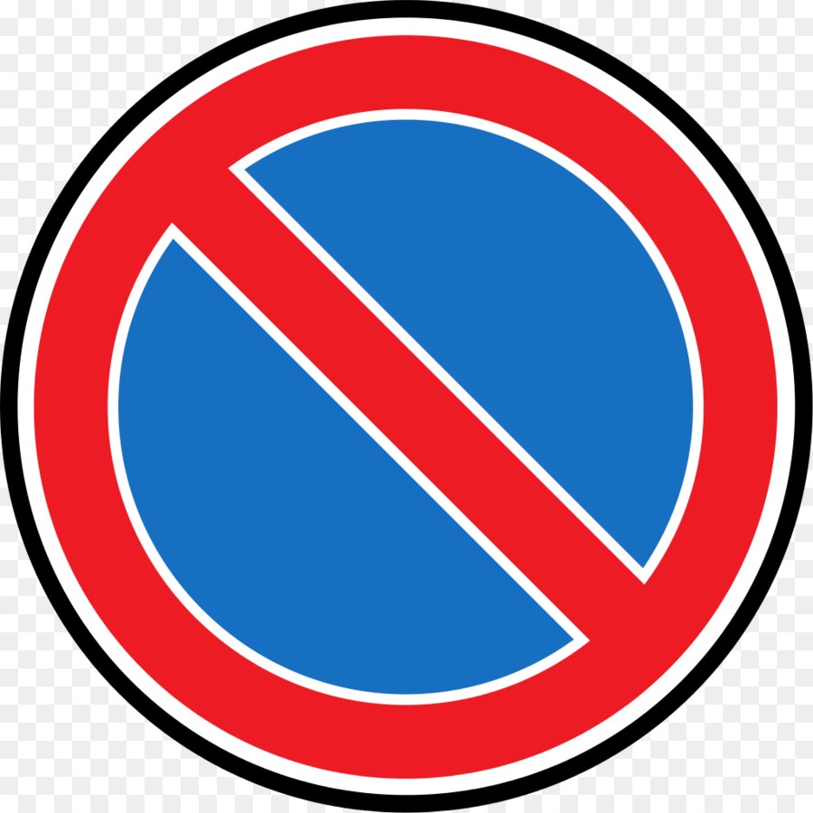 Auto Interdittive segno di traffico stradale di Parcheggio codice - segno di stop