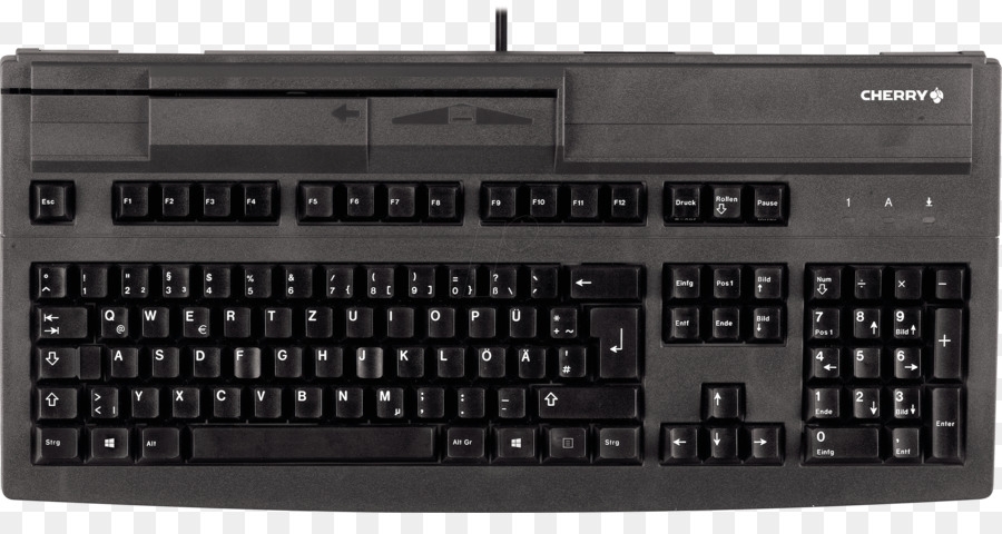 Computer-Tastatur Cherry Card-reader Computer-Maus PS/2-Anschluss - g&NES Real Madrid