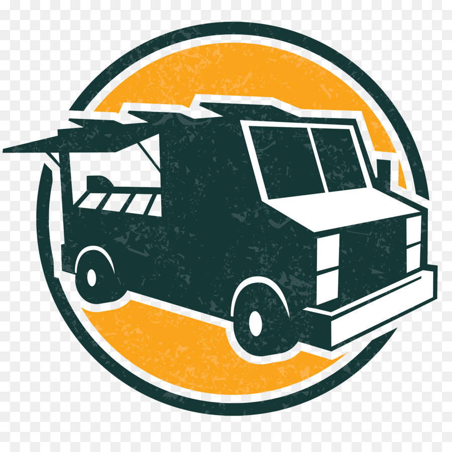 Camion di cibo Hamburger Logo patatine fritte Fast food - camion