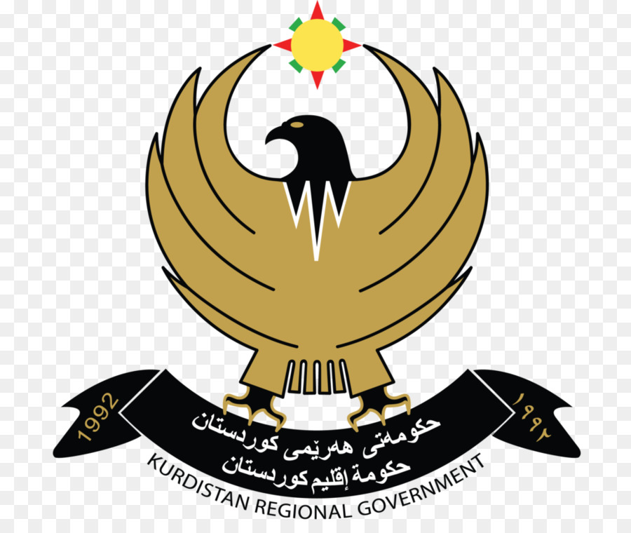 Irakisch-Kurdistan Wappen der Kurdistan-Regionalen Regierung der kurdischen Region. Westlichen Asien. Kurdistan Regionalen Regierung Vertretung in den Vereinigten Staaten - Regierung