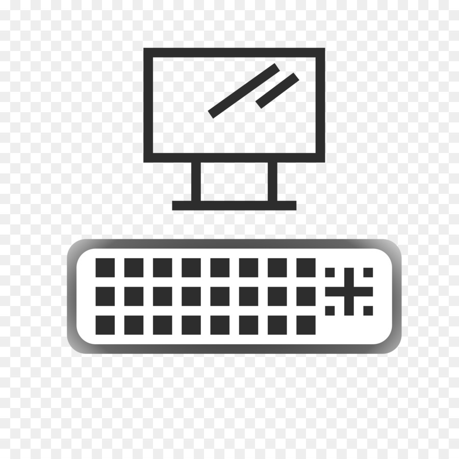Schede grafica & Video Schede di Digital Visual Interface Icone del Computer porta Seriale connettore VGA - icona del computer