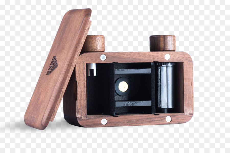 Lochkamera-Fotografie Daguerreotypie Großes format - Holz Box