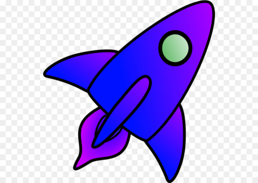 Tàu vũ trụ tên Lửa màu Hồng Clip nghệ thuật - tên lửa