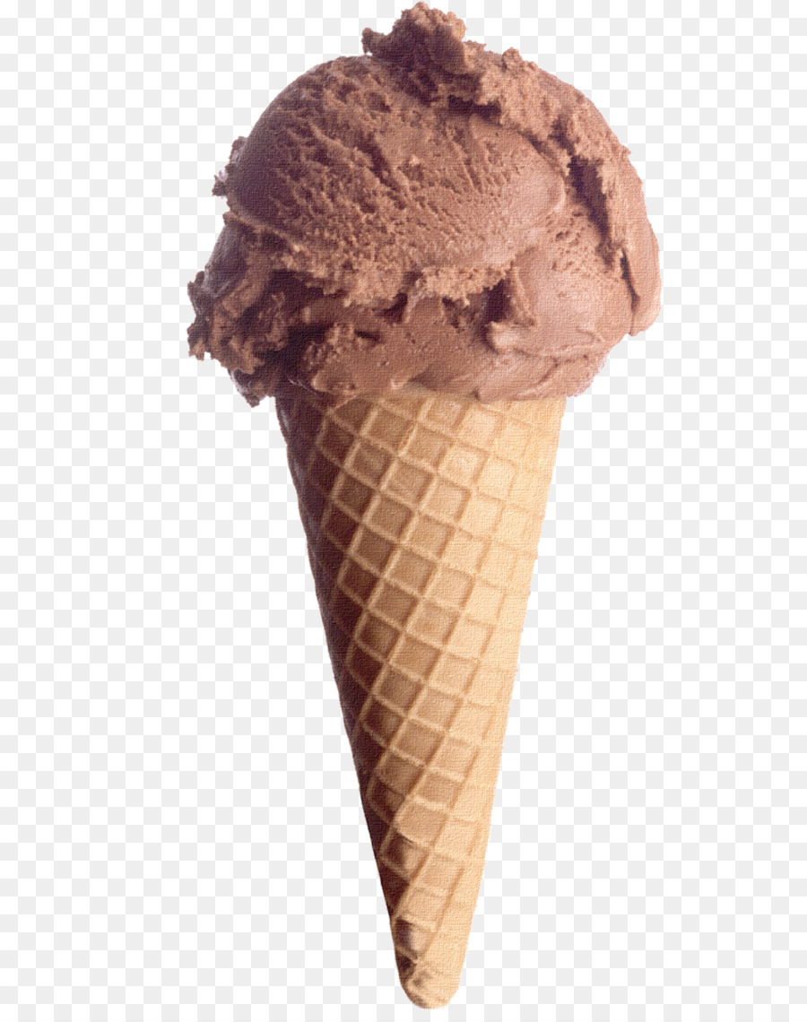 Gelato al cioccolato gelato Coni di Cialda - coni