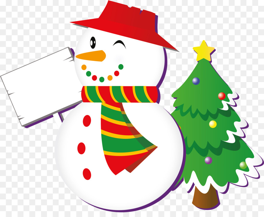 I saluti delle vacanze di Natale e la stagione delle vacanze Felicità - Pupazzo di neve
