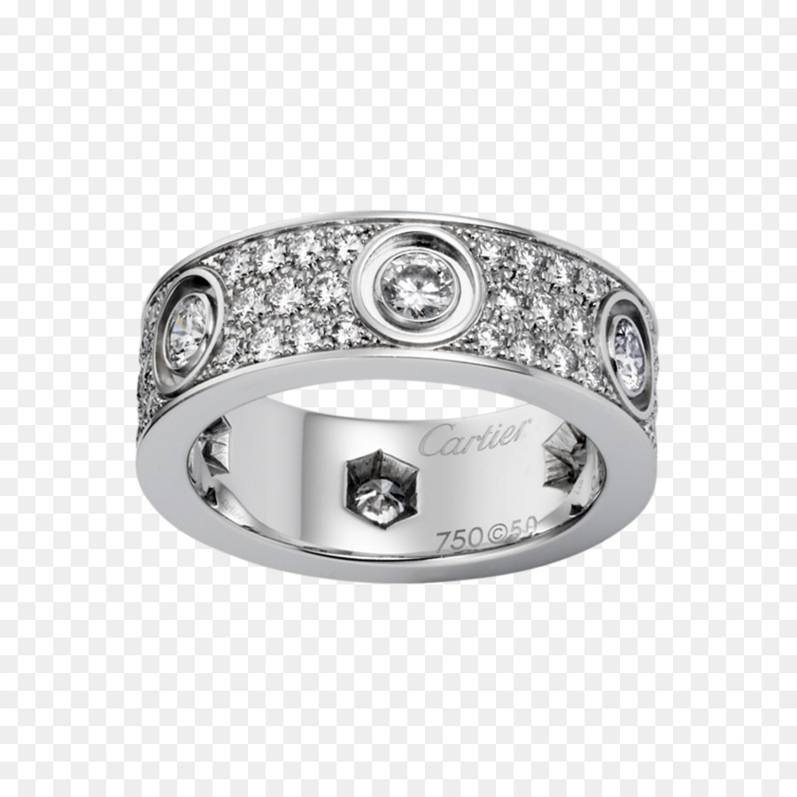 Cartier anello di Nozze Gioielli Diamante - anelli