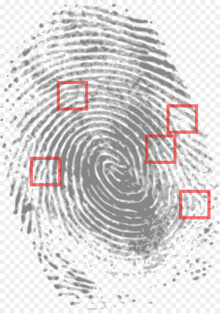 Impronta Investigatore della scena del Crimine di scienze Forensi - dito di stampa