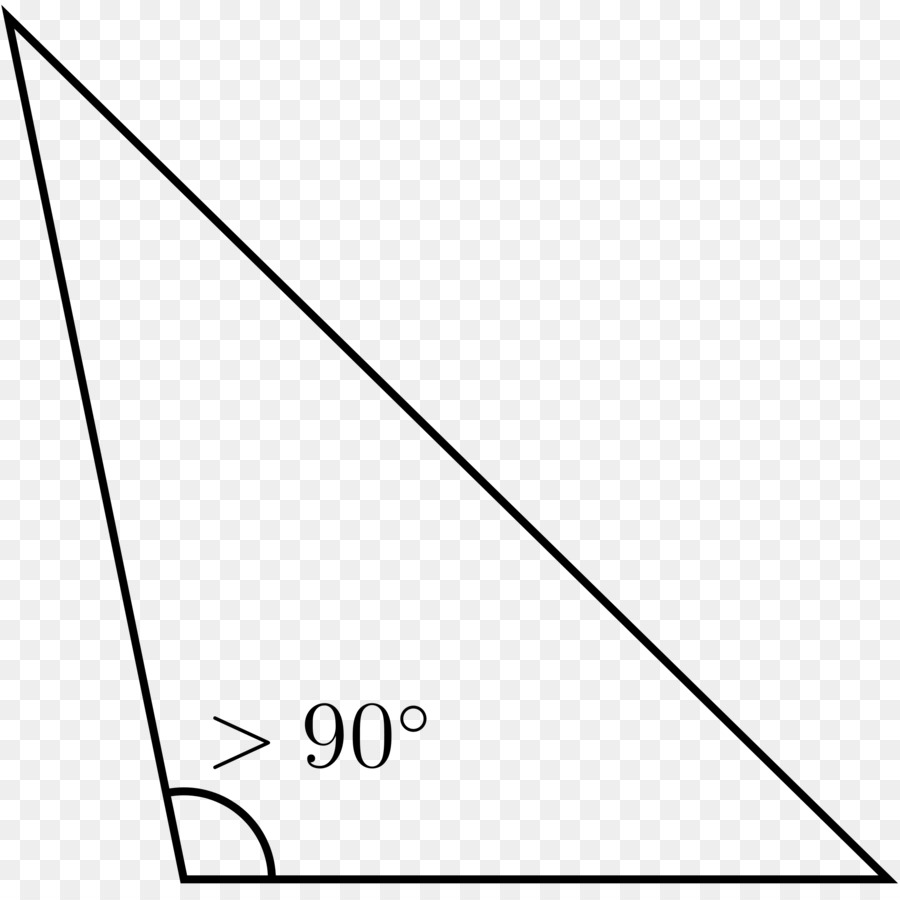 Spitze und stumpfe Dreiecke Gleichseitiges Dreieck Geometrie - Dreieck