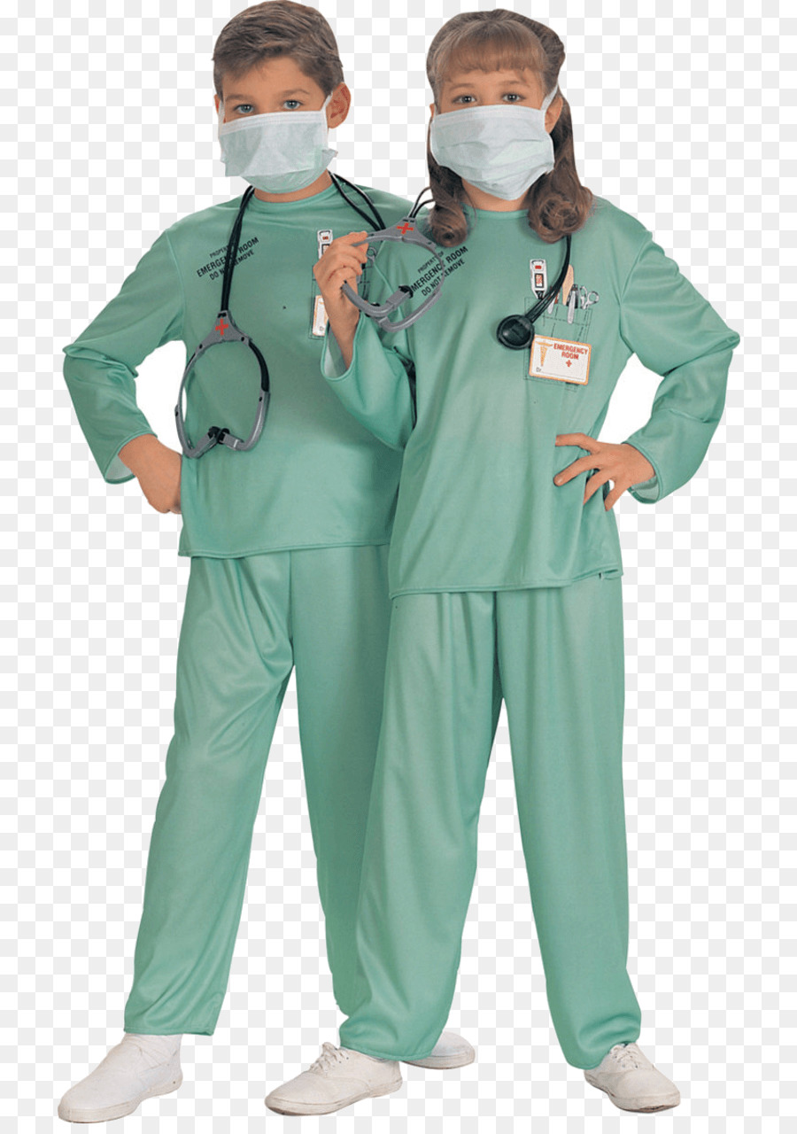 Scrubs Halloween-Kostüm Notarzt - Krankenschwester