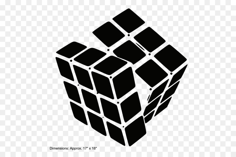 Khối Rubik Máy tính Biểu tượng Clip nghệ thuật - tường