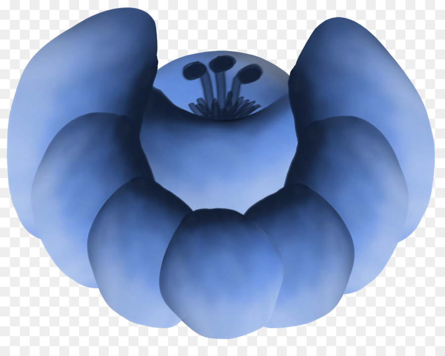 Gzhel Zeichnung Clip art - Blaue Blume