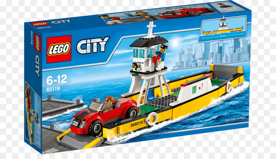 Fähre Lego City Spielzeug-Lego-Haus - Fähre