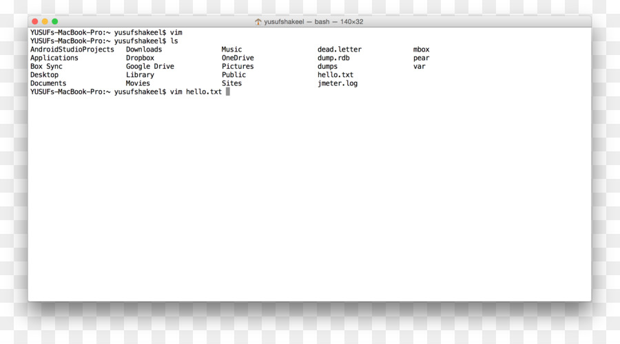 MacBook Pro Screenshot, Print screen - txt Datei