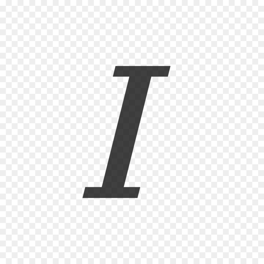 Italic Type Angle