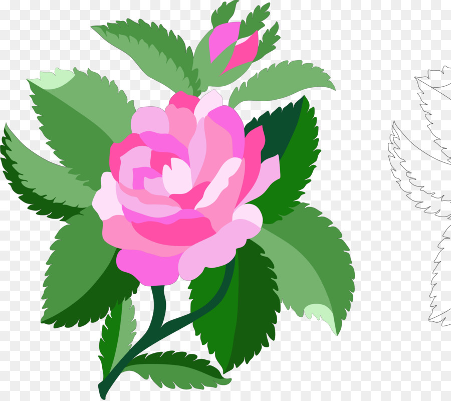 Rosa damascena Black rose Clip art - Damasco