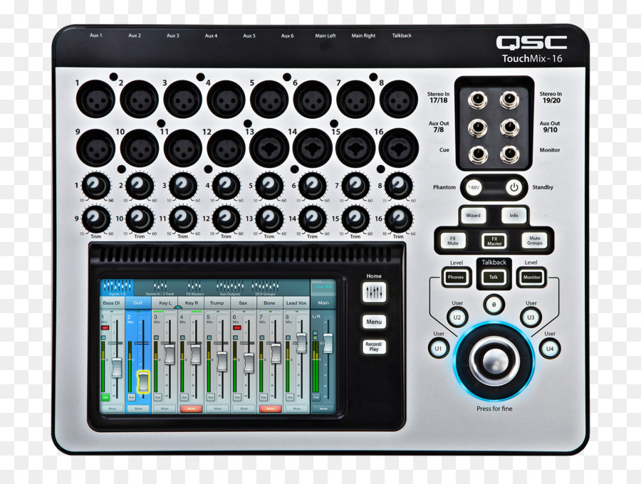 Microfono Mixer Audio QSC Audio Prodotti della console di missaggio Digitale - miscelatore