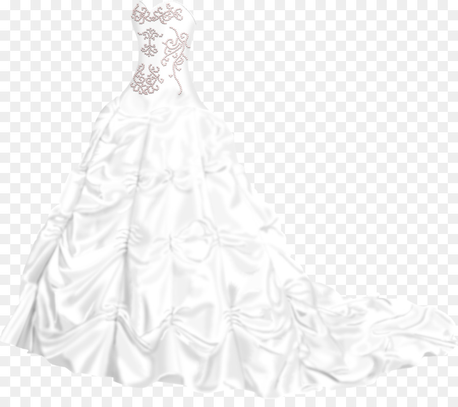 Abbigliamento Moda abito da sposa di design Pattern - Abito