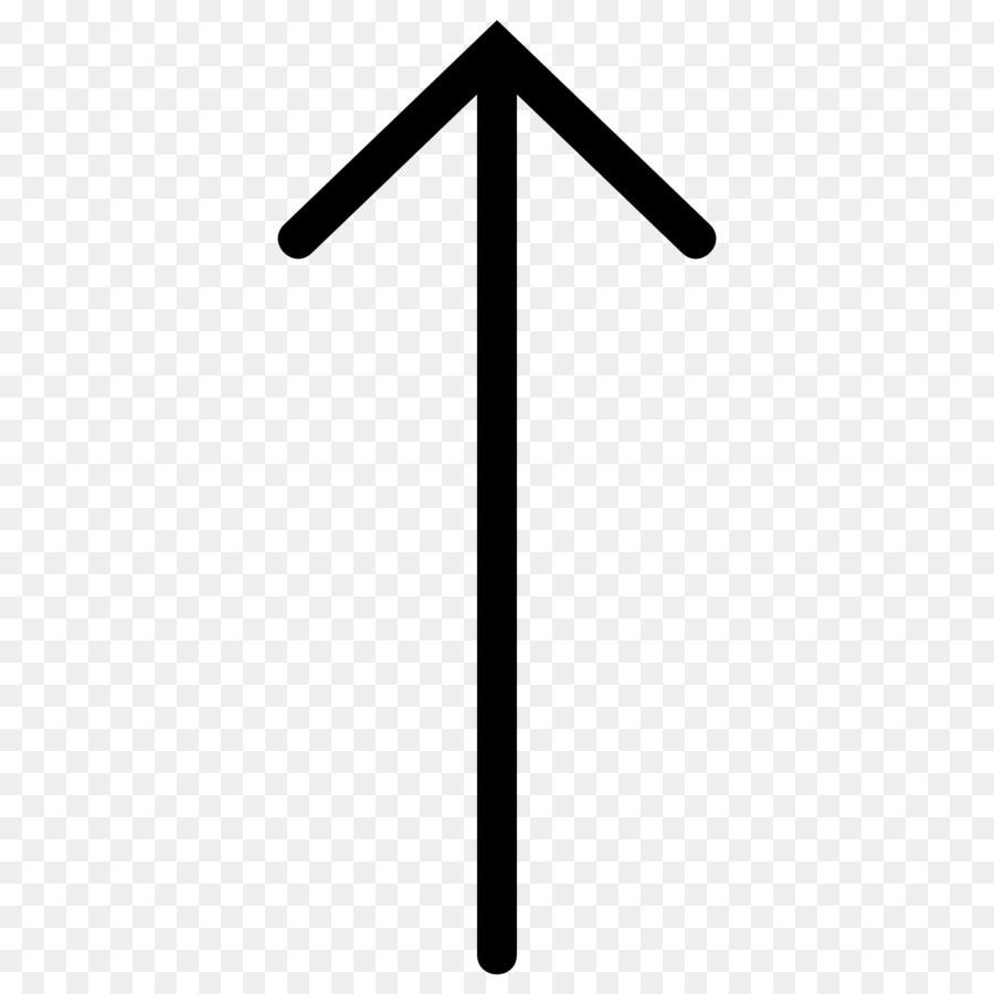 Symbol Computer, Symbole, Zeichen Pfeil Talisman - Pfeil nach unten