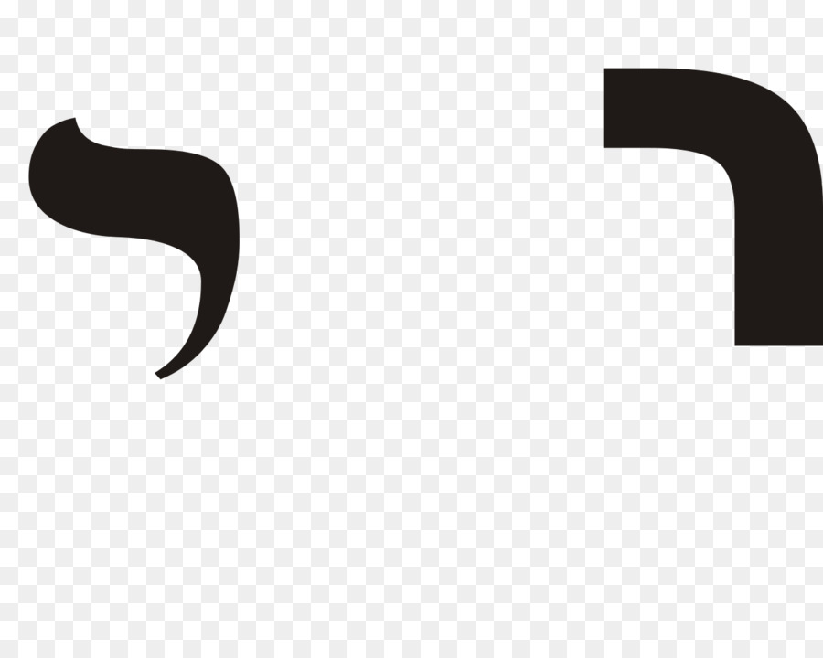 Yodh alfabeto ebraico la Lettera Waw - lettera