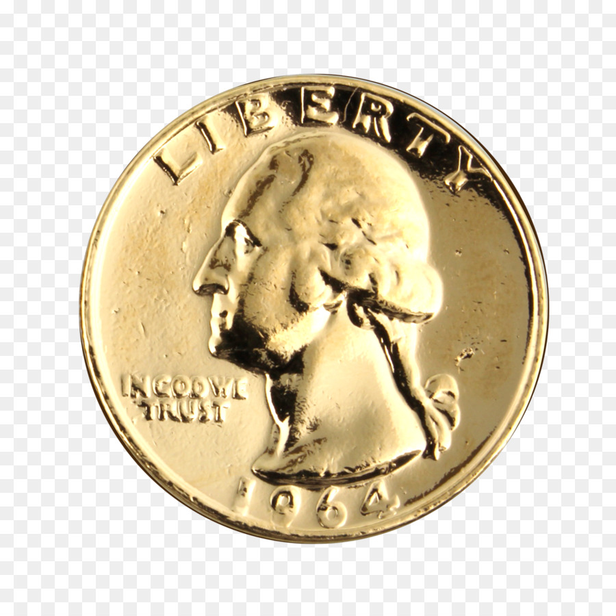 Münze Gold-Silber-Währung Quartal - Dollar