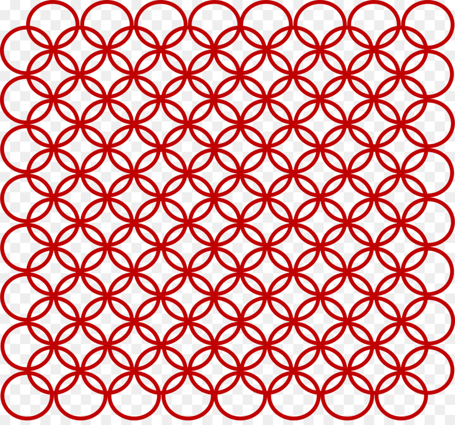Geometria della circonferenza del Disco Clip art - cerchio rosso