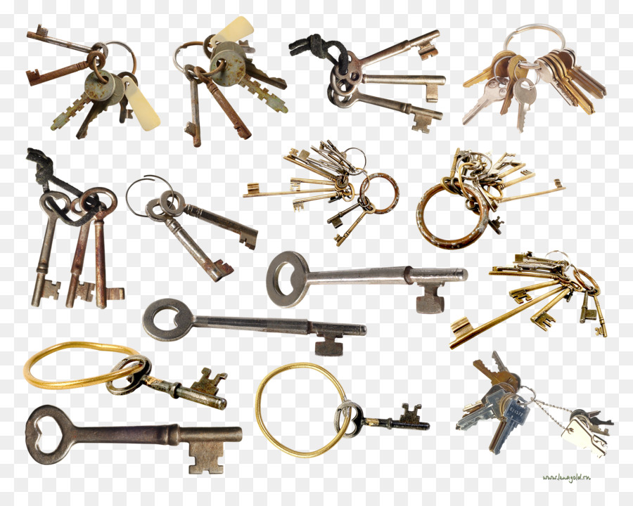 Schlüsselanhänger Rim lock Tür - Schlüssel